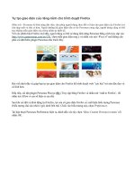 Tự tạo giao diện của riêng mình cho trình duyệt Firefox