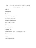 Sửa đổi, bổ sung giấy phép thành lập văn phòng đại diện của doanh nghiệp du lịch nước ngoài tại Việt Nam ppsx