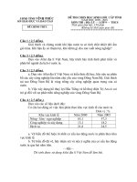 Vĩnh Phúc- Đề+Đáp án HSG giỏi Tỉnh 2009-2010