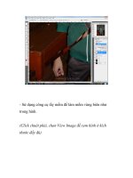 Làm biến mất chi tiết trên cơ thể người- P5 pps