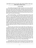 GD dao duc trong gio chao co