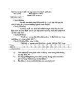 ĐỀ KT HK II 2009-2010