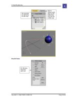 Hướng dẫn làm hoạt hình 3D cơ bản- P4 pps