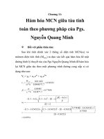 lập trình khai triển các tấm thép vỏ tàu theo thuật toán hàm hóa đường hình, chương 11 ppsx
