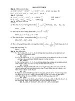 Bài tập tổ hợp+đáp số