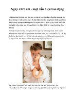 Ngáy ở trẻ em - một dấu hiệu báo động doc