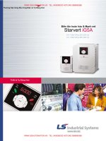 tài liệu biến tần STARVERT IG 5A full tiếng việt