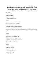 Giao lại đất trong khu công nghệ cao, khu kinh tế đối với tổ chức, người Việt Nam định cư ở nước ngoài ppsx