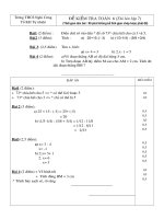 đề kiểm tra toán 6( hay hay)