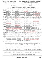 Đề cương ôn tập học kì - 2