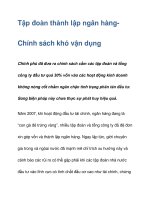 Tập đoàn thành lập ngân hàng pot