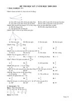 Đề+ĐA HK2 Toán 6