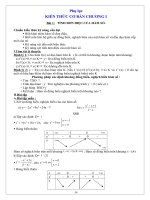 Hướng dẫn tự học chương I giải tích 12 CB
