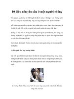 10 điều nên yêu cầu ở một người chồng docx