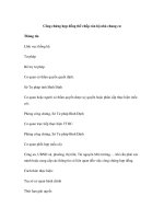 Công chứng hợp đồng thế chấp căn hộ nhà chung cư ppt