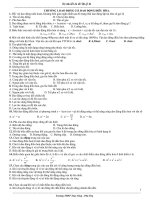 Bộ câu hỏi ôn thi lý thuyết Vật Lý 12