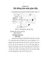 Phân tích cơ sở lý thuyết và mô phỏng quy trình tháo lắp hệ thống trao đổi khí, hệ thống bôi trơn, hệ thống làm mát động cơ diesel, chương 18 pdf