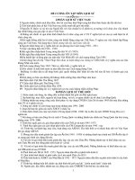 Ôn thi TN THPT(sử )