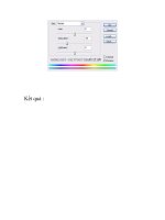 Color Blending - Blend tạo tone màu rực và nổi bật- P3 ppsx