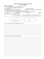 Đề Tham khảo HKI