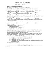 ĐỀ LUYỆN THI VÀO THPT_HAY