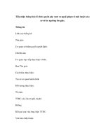 Tiếp nhận thông báo tổ chức quyên góp vượt ra ngoài phạm vi một huyện của cơ sở tín ngưỡng tôn giáo docx