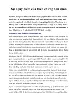 Sự nguy hiểm của biến chứng bàn chân pot