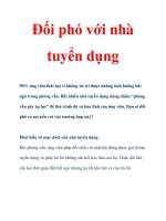 Ðối phó với nhà tuyển dụng ppsx