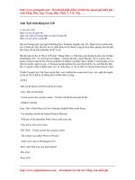 Anh ngữ sinh động bài 120 pptx