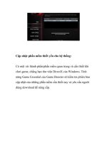 Tăng tốc máy để chơi games với Game Booster- P2 pdf