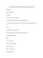 Chặt nuôi dưỡng rừng đối với khu rừng đặc dụng do tỉnh quản lý pdf