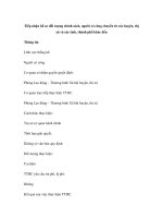 Tiếp nhận hồ sơ đối tượng chính sách, người có công chuyển từ các huyện, thị xã và các tỉnh, thành phố khác đến doc