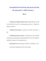 Công nghệ RF làm tan mỡ bụng, nọng cằm, thu gọn hông, đùi, căng da mặt, cổ ...(Radio Frequency) (Kỳ 2) ppsx