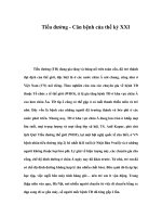 Tiểu đường - Căn bệnh của thế kỷ XXI pps