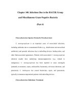 Chapter 140. Infections Due to the HACEK Group and Miscellaneous Gram-Negative Bacteria (Part 4) docx