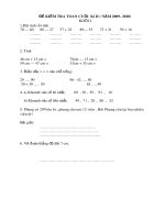 De kiem tra dinh ky Toan Lop 1 HKII 2009-2010