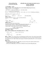 kiem tra ky II toan 8 (2009- 2010)