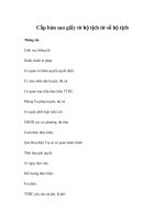 Cấp bản sao giấy tờ hộ tịch từ sổ hộ tịch ppsx