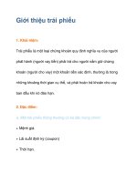 Giới thiệu trái phiếu doc