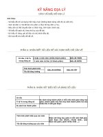 Ki nang ve va nhan xet bang so lieu