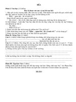 ĐỀ THI HK 2 NGỮ VĂN 7