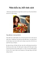 Nhìn kiểu ăn, biết tính cách ppsx