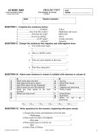 Test A-2nd Term-G.6-2010