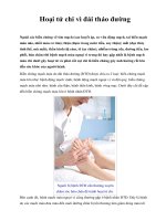 Hoại tử chi vì đái tháo đường pptx