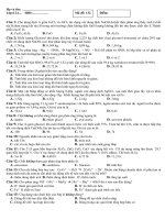 De thi thu Hoa TN THPT