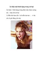 Ẩn hiện một hình dạng trong cát bụi pps