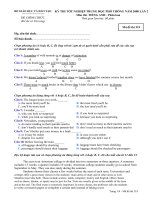 Đề thi TN THPT 2008- Anh5