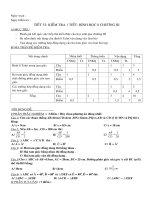 Đề kiểm tra Hình 8 Chương III