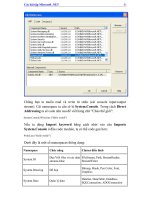 Dạng bài tập về Micosoft.NET- P9 pdf