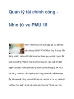 Quản lý tài chính công docx